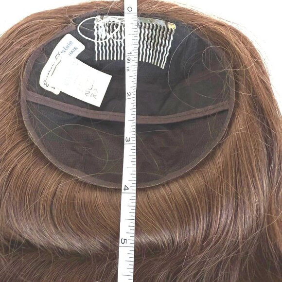 Vintage 100% Human Hair Fall from the 1970's -#32 Med Dark Brown  NEW with tags - Picture 10 of 10